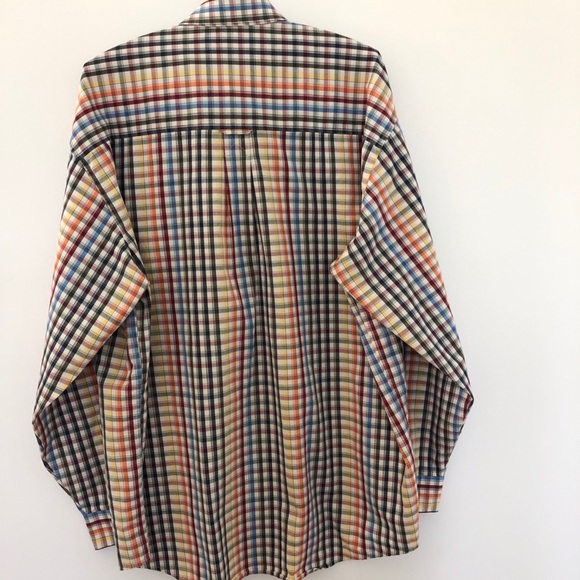 Vintage Duck Head Checkered Button Down Shirt Size Xlarge - Picture 4 of 7
